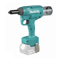 Makita DRV250Z akumuliatorinis kniediklis